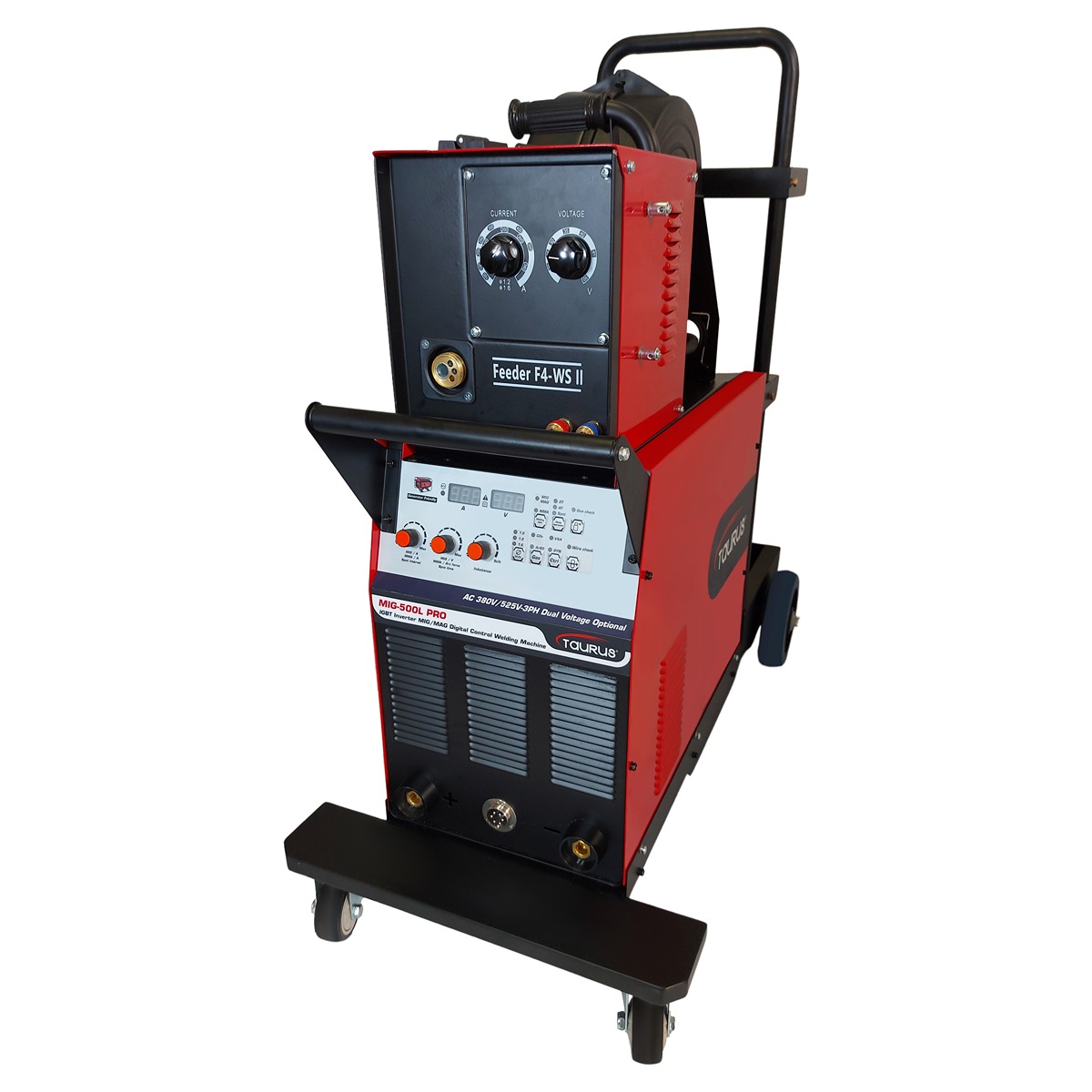 TAURUS MIG/MMA500L PRO WELDER + WIREFEEDER – 380/525V + BZ40.4M
